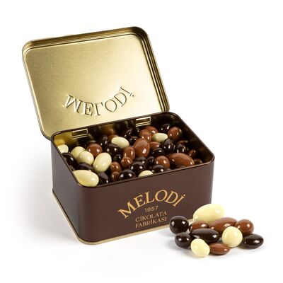 Melodi Mixed Dragee With Pistachio, Hazelnut, Almond, Grape 300 Gr - 1