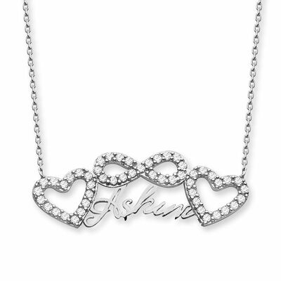 My Love Written 925 Sterling Silver Necklace
