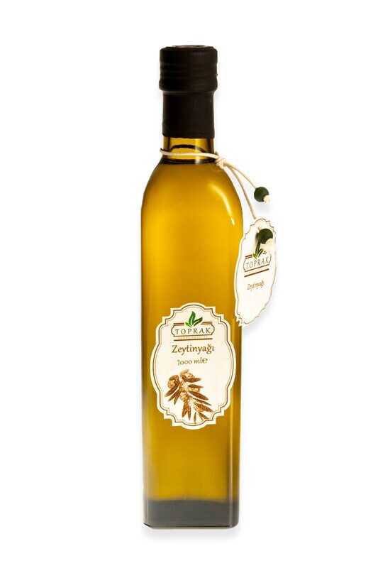 Organic Edremit Olive Oil 1000 ml - Cold Pressed - First Harvest