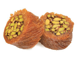 Qatayef Aleppo With Pistachio 1 Kilogram From Hafiz Mustafa - 3