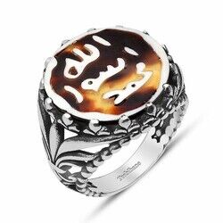 Ring İn 925 Sterling Silver With İnlaid Mother-Of-Pearl 