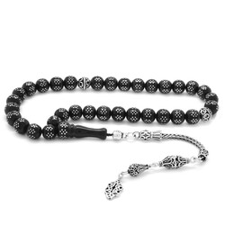 Russian Olt 925 Sterling Silver Tassel Prayer Beads - Thumbnail