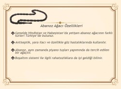 Sistemli Halil Özbuğ Usta Kumpas İşçilikli 925 Ayar Gümüş Nakkaş İmameli İstanbul Kesim Koleksiyonluk Abanoz Ağacı Tesbih - 2