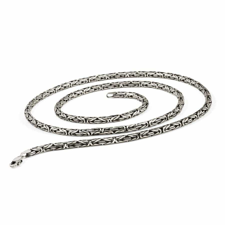 Sterling Silver 65 Cm, 80 Microns, King Chain
