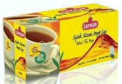 Çaykur Süzen Black Organic Tea 25 Tea Bags - Thumbnail