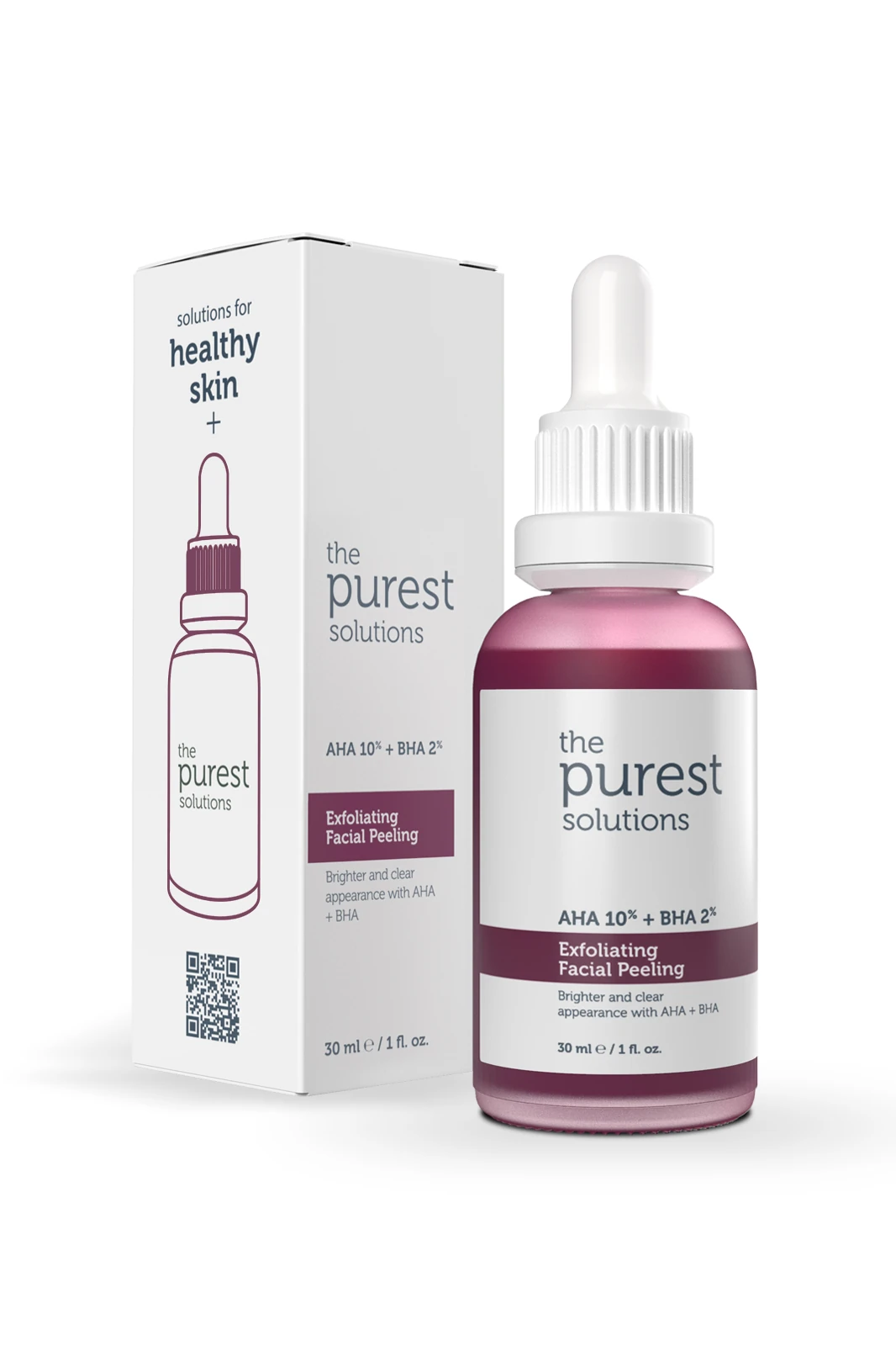 the purset solutions peeling serum 30ml - 2