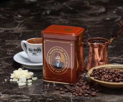 قهوة بالمستكة تركية 170 غ من حافظ مصطفى - 1