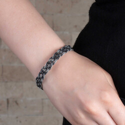 Women's 1000 K Glass Handmade Bracelet - Thumbnail