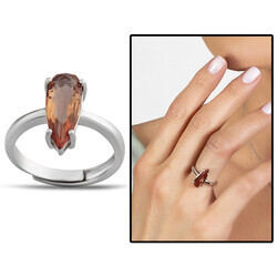 Women's 925 Sterling Silver Zultanite Stone Ring - 4